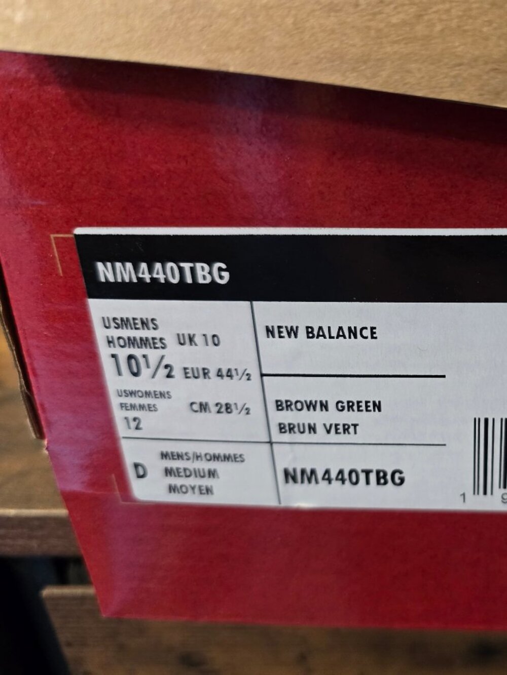 Nb Numeric 440 V2 Trail High Brown / Green NM440TBG Shoes Sneakers Mens Sz 10.5 - Picture 10 of 14